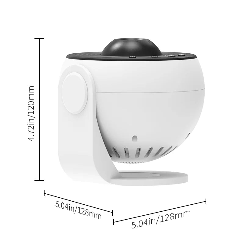 Galaxy Star Projector Night Light with Bluetooth & Wireless Remote Control