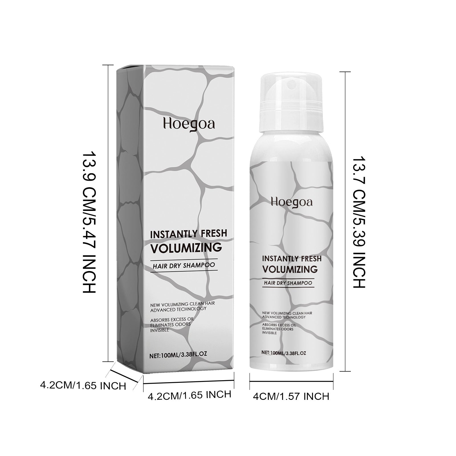 Dry Hair Shampoo Greasy Oil Control Fluffy Thickening Moisturizing Anti-Frizz Nourishing No Wash Styling Volumizing Hair Spray
