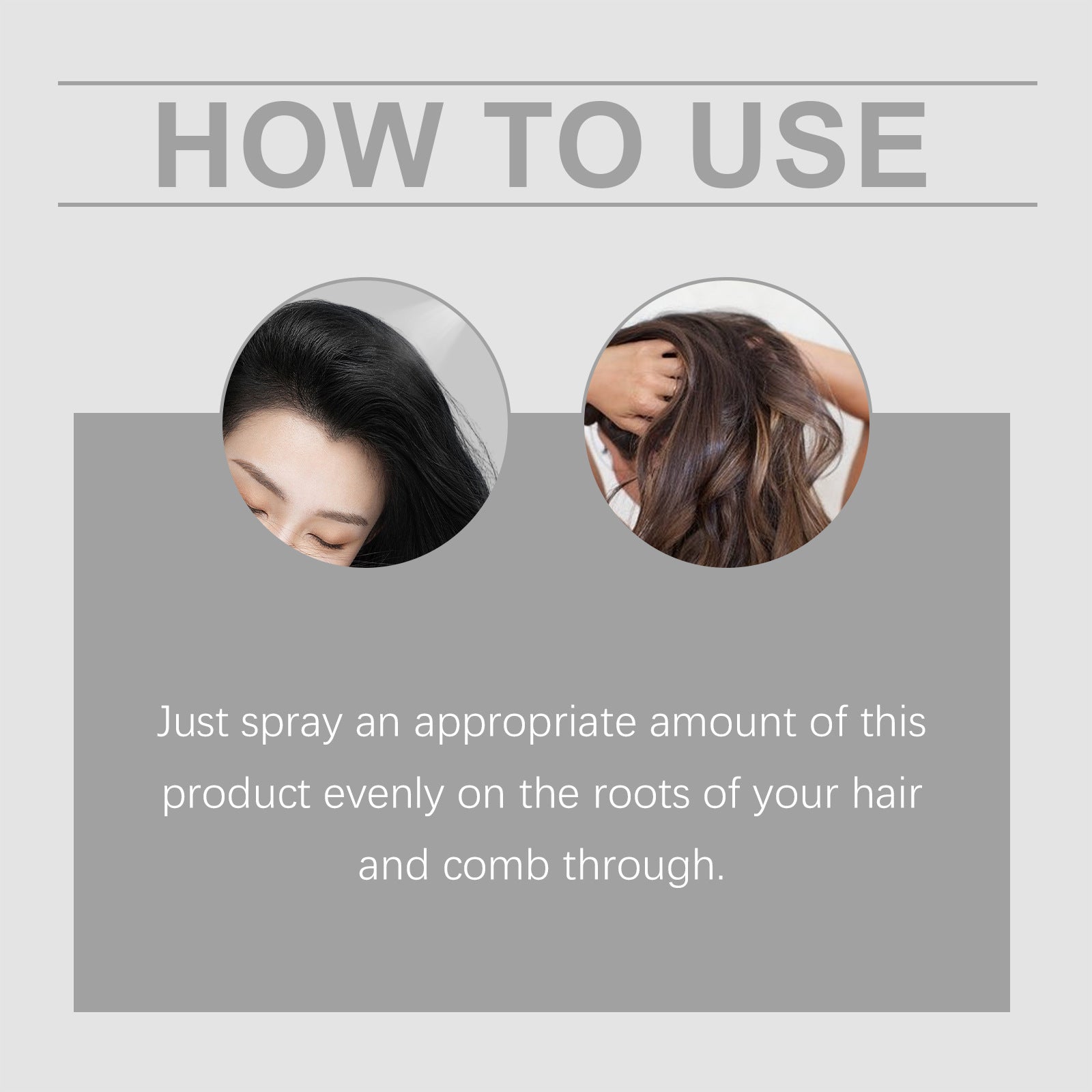 Dry Hair Shampoo Greasy Oil Control Fluffy Thickening Moisturizing Anti-Frizz Nourishing No Wash Styling Volumizing Hair Spray