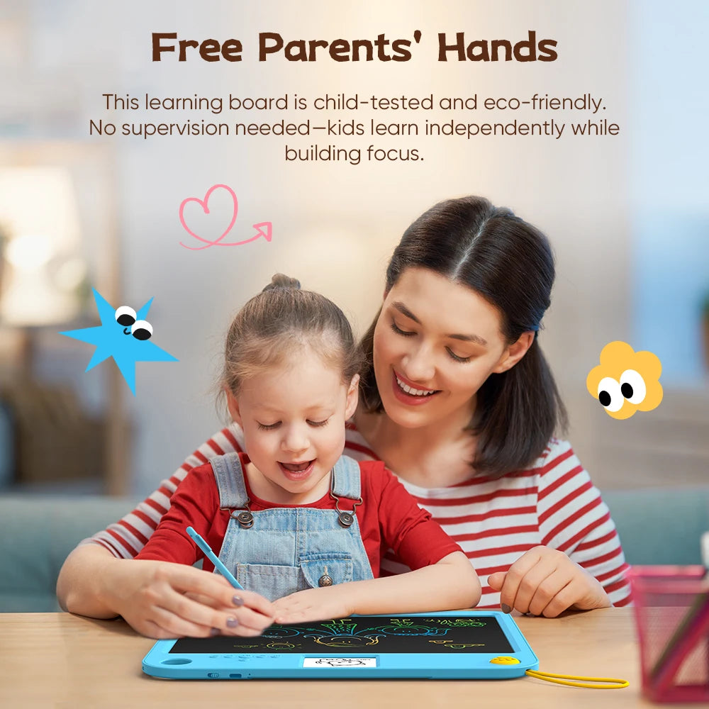 Children's Gifts XPPen Pink/Blue 2 Colors 13.3-inch Drawing Tablet with Pen for Kid to Learn Drawing Writing Russian Vocabulary