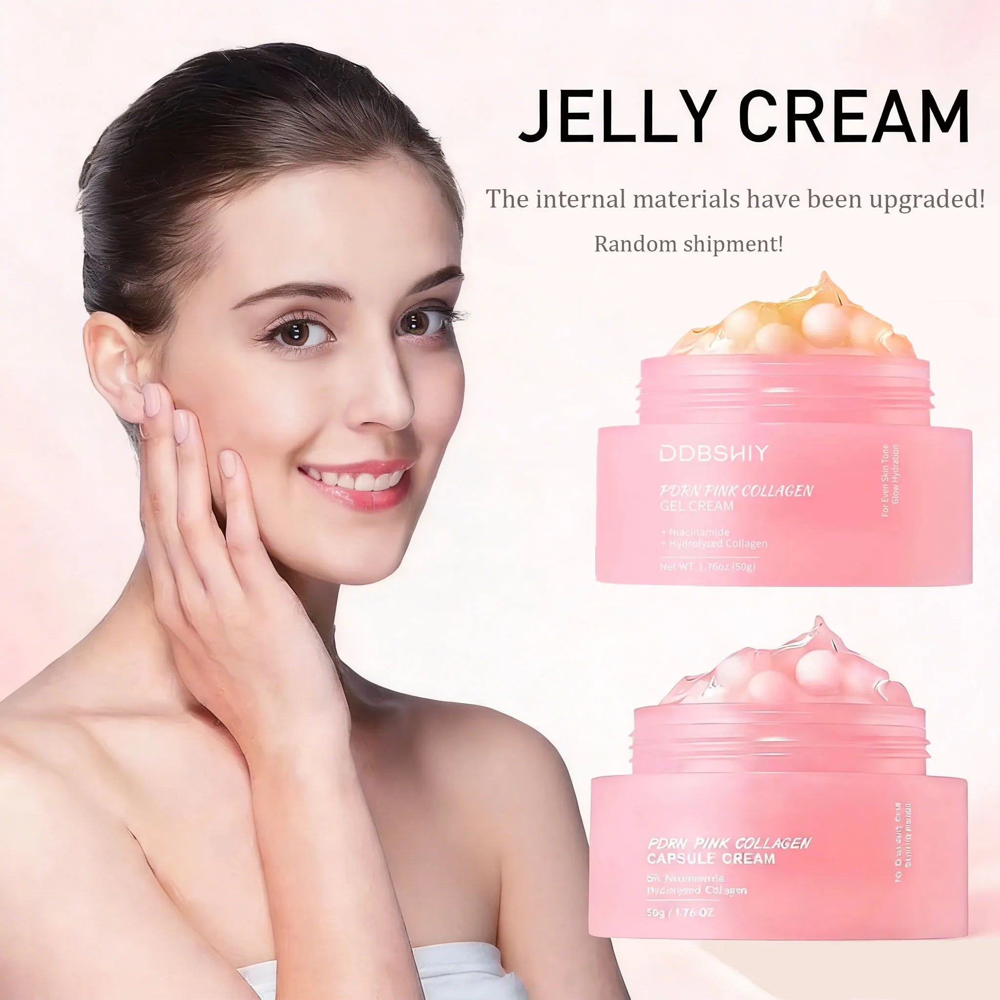 Collagen Pearl Filling Facial Cream For Face Women Lifting Firming Moisturizing Korean Cream Face Cream Skin Care