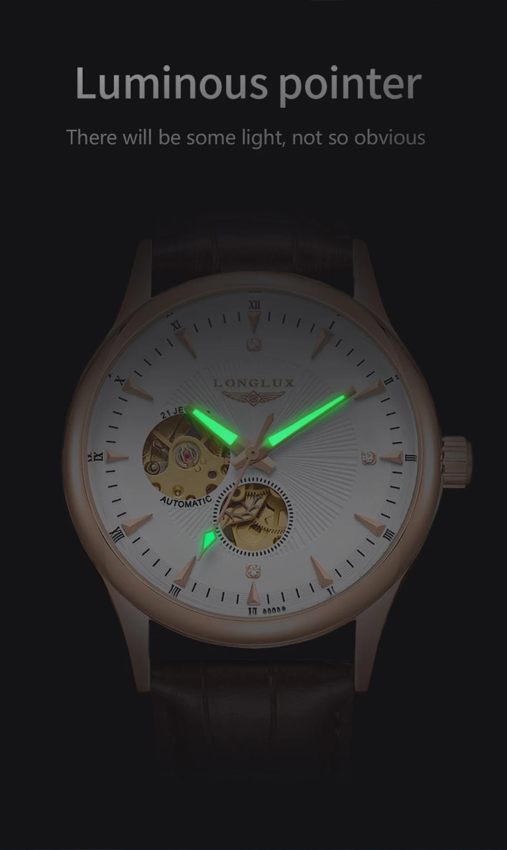 Watch Elegant Style Waterproof Mens Watch Men Gift