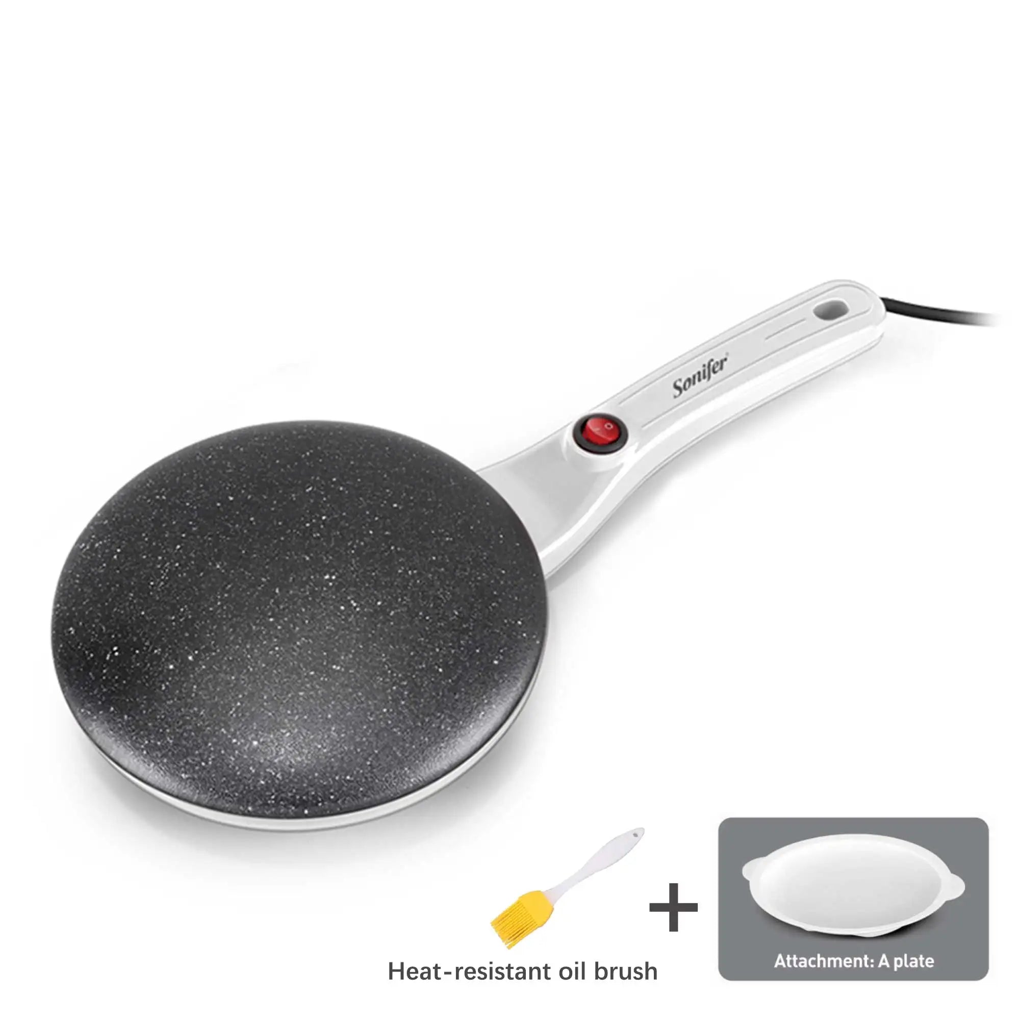 Electric Crepe Maker Pizza Pancake Machine Non-Stick Griddle Baking Pan Cake Machine kitchen Appliance Cooking Tools Sonifer