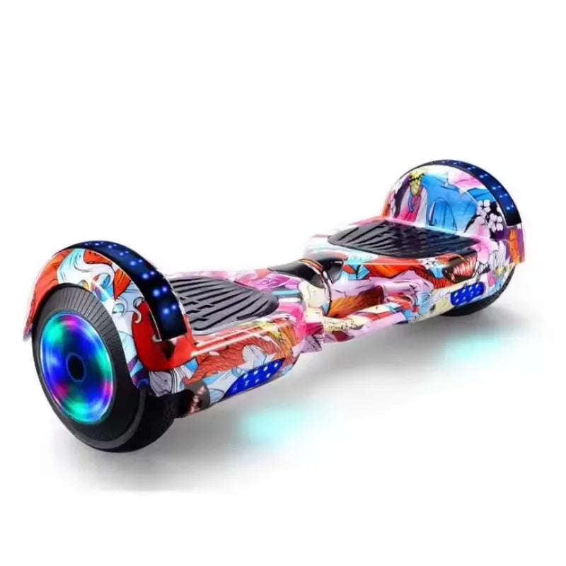 New Fashionable 200W Electric Scooter 2 Wheels Self Balancing Electric Scooter Kids Balance Car With LED Lights
