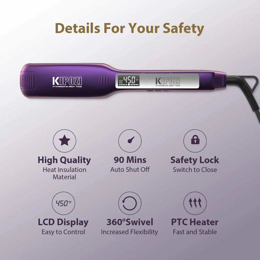 Hair Straightener Heating Curling Iron