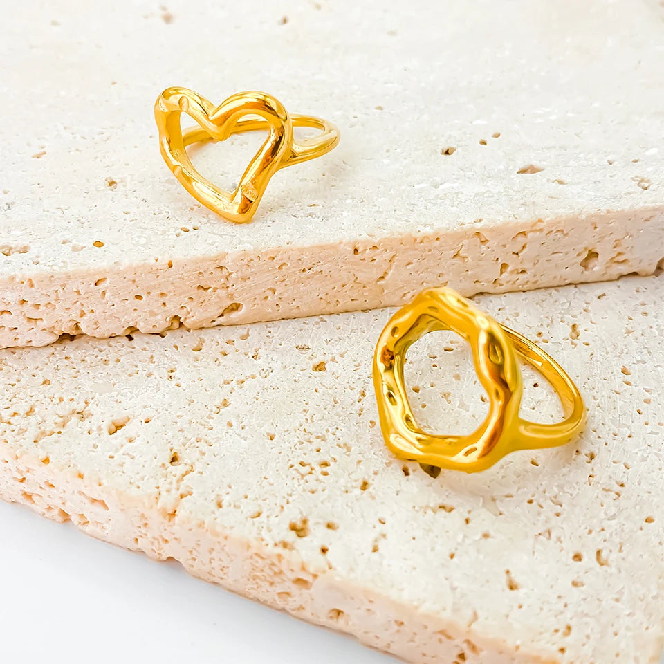 Heart Ring Style Women's Jewelry