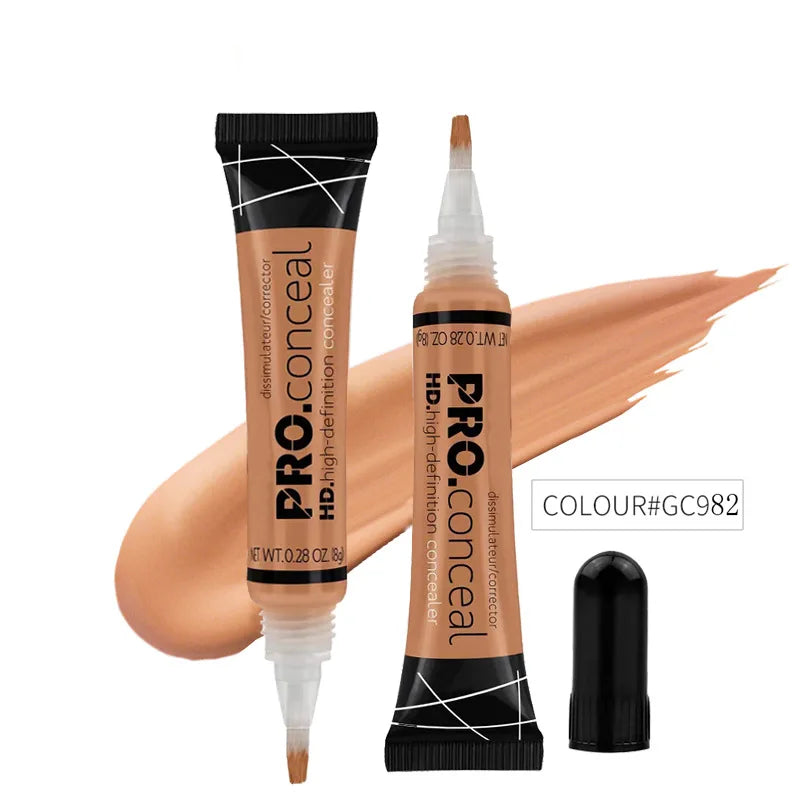 Concealer Cream Oil Control Liquid Foundation Women Face Makeup Korean Cosmetics Long Lasting Contour Gel