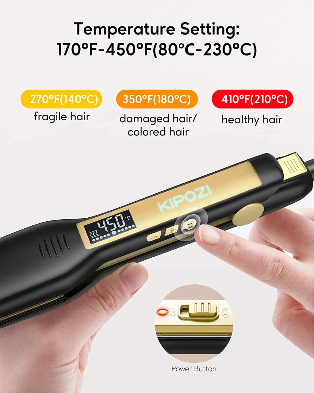 Hair Straightener Heating Curling Iron