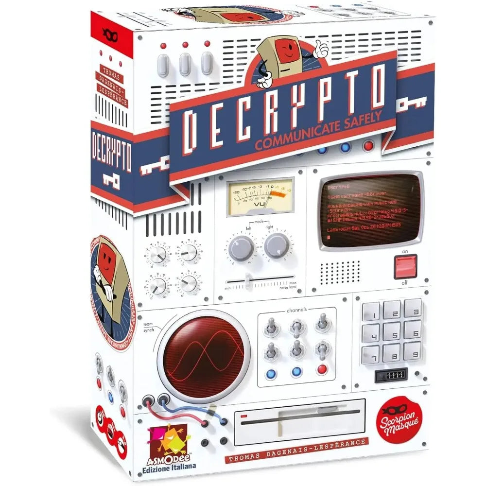 Scorpion Masqué Decrypto Deduction Party Game 3 to 8 Players