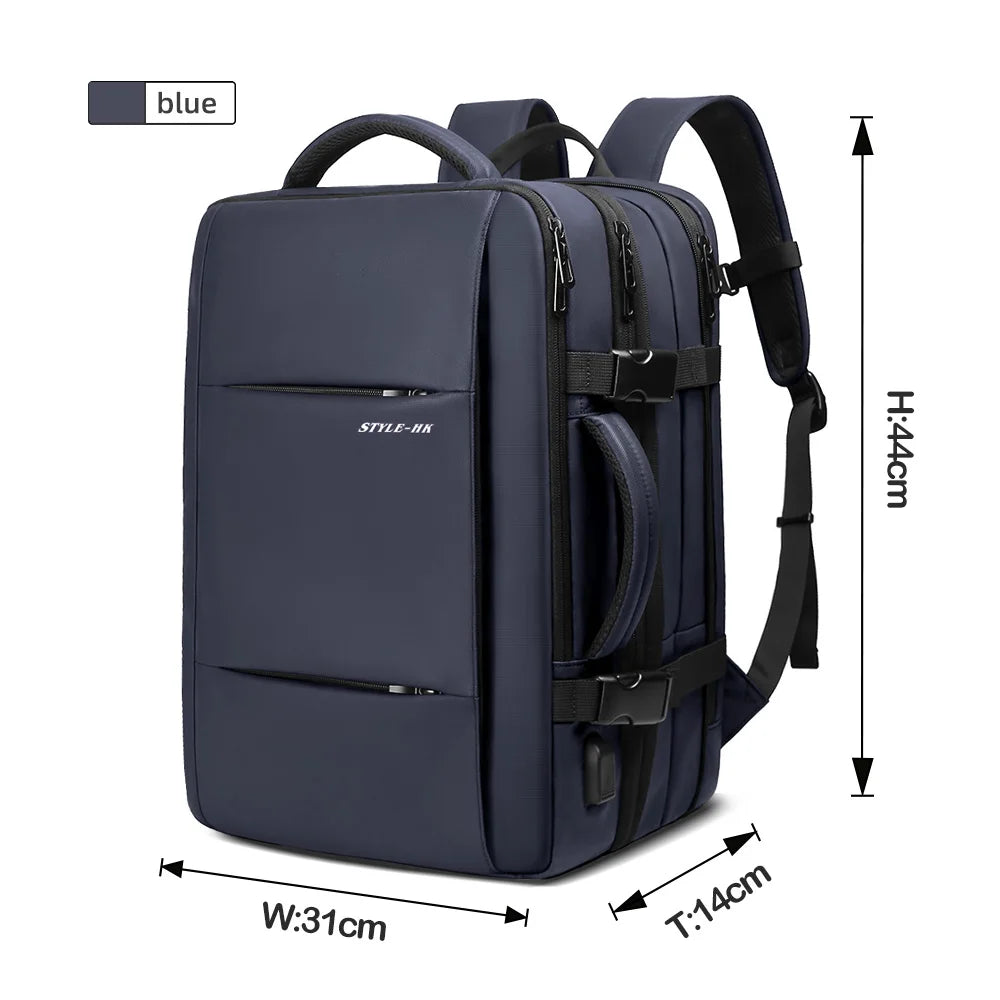 Men Backpack Waterproof Business Laptop Backpack  Travel Bag