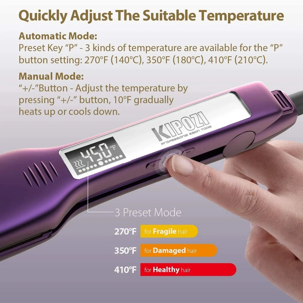 Hair Straightener Heating Curling Iron