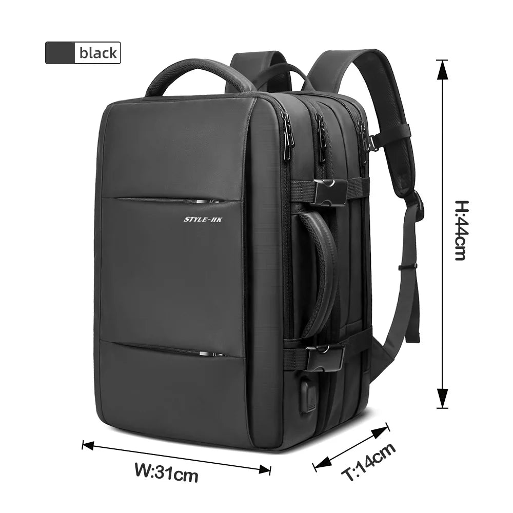 Men Backpack Waterproof Business Laptop Backpack  Travel Bag