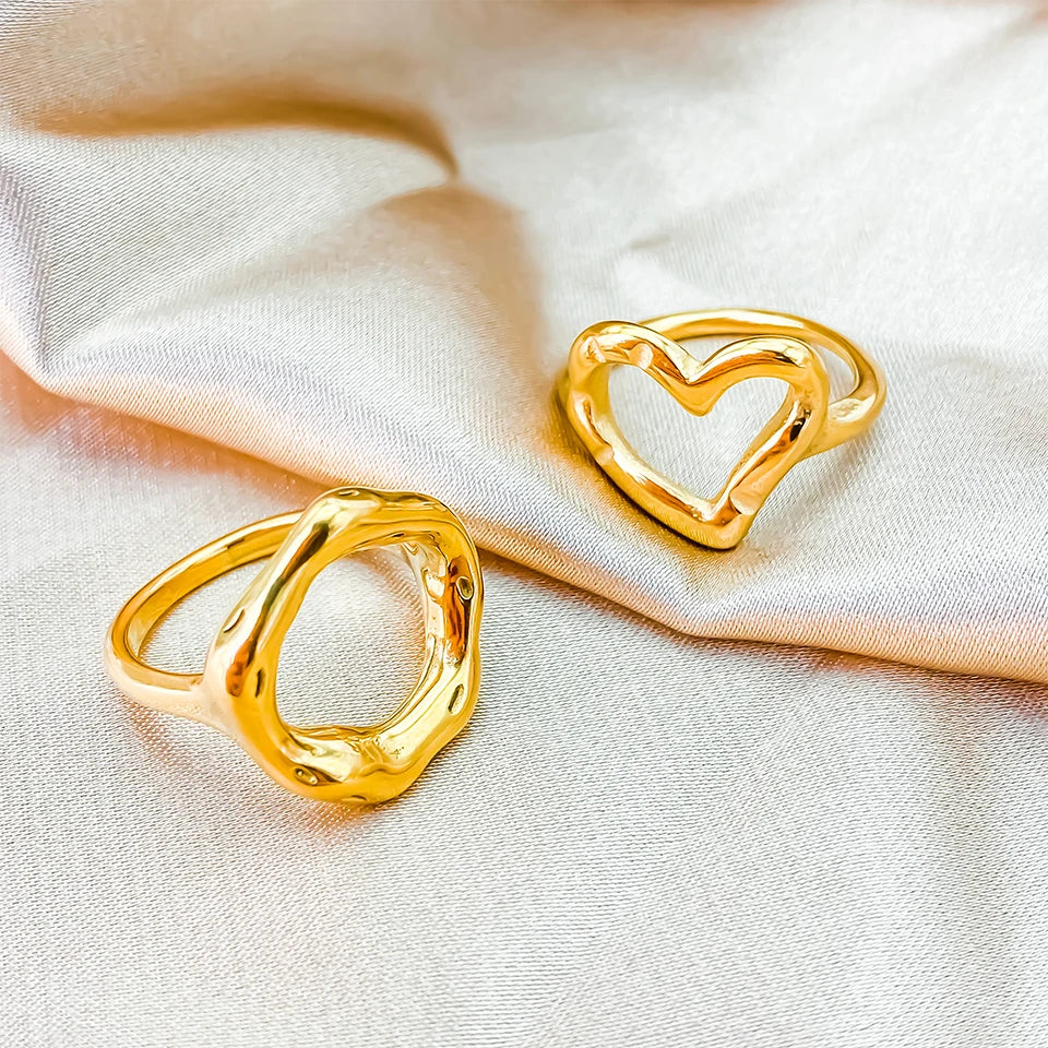 Heart Ring Style Women's Jewelry