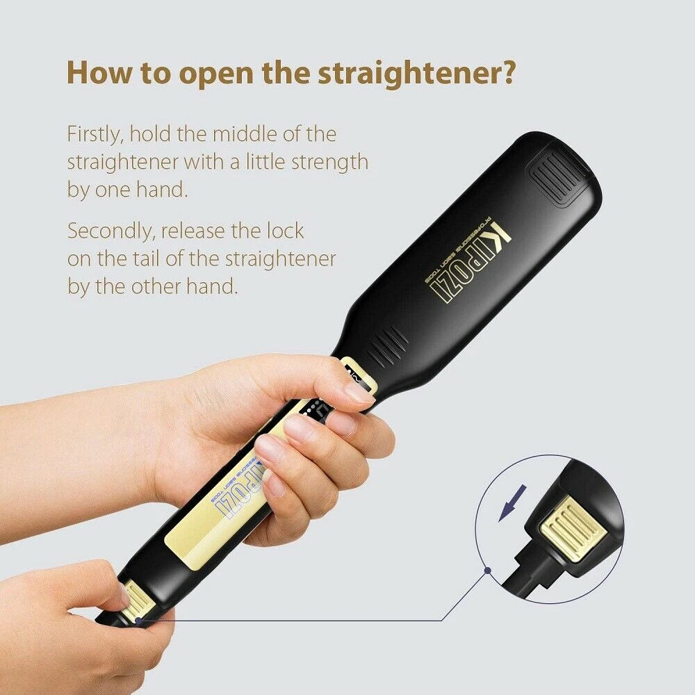 Hair Straightener Heating Curling Iron