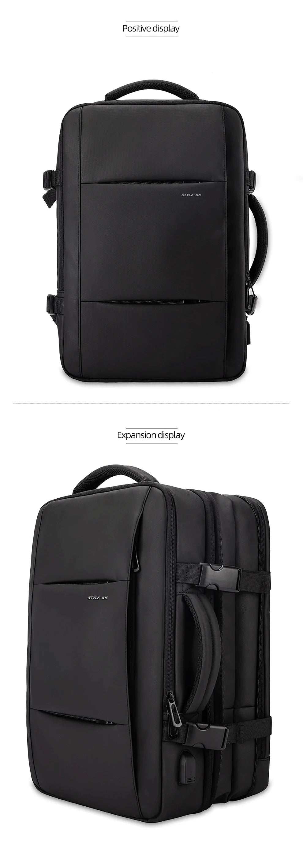 Men Backpack Waterproof Business Laptop Backpack  Travel Bag