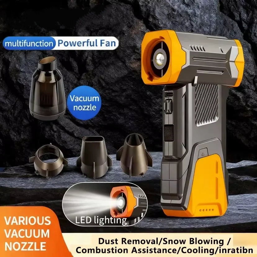 High Speed Handheld Fan Dust Blowing Vacuum Cleaner New 2026
