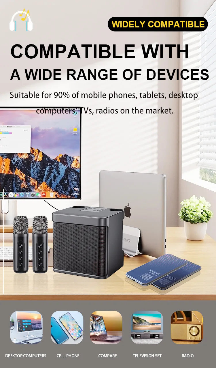 Microphone Bluetooth SoundKaraoke 2 Microphone