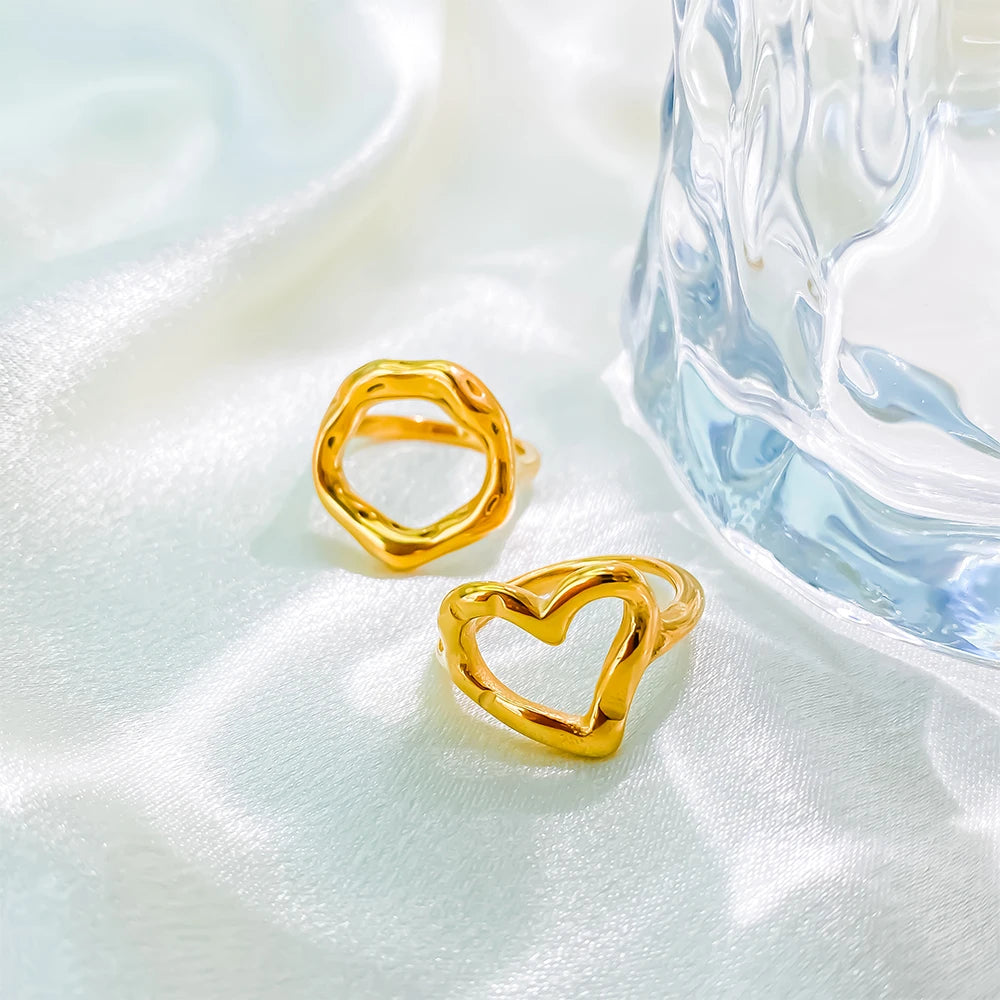 Heart Ring Style Women's Jewelry