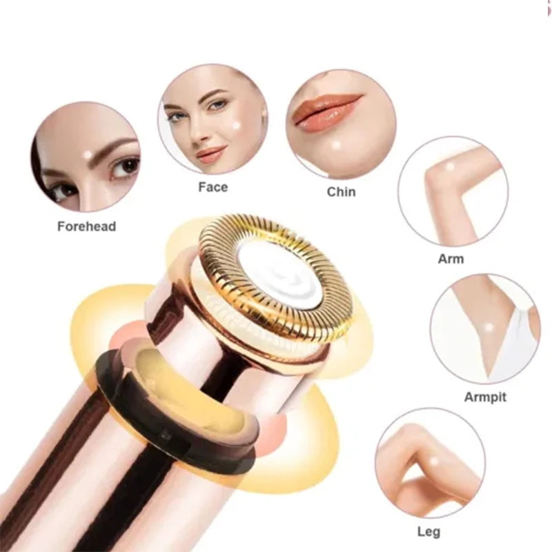 Face Mini Electric Eyebrow Trimmer For Women Bikini Trimmer
