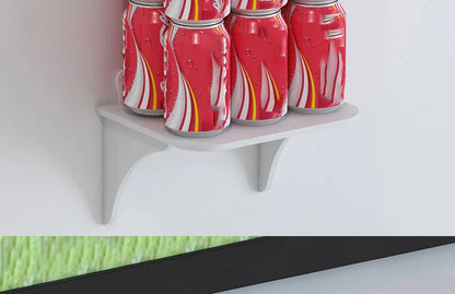 Wall-Mount Floating Shelf with Hook – Space-Saving Home & Office Organizer