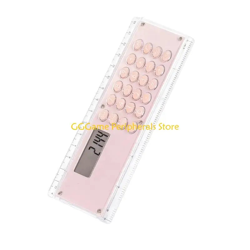U55B Thin 15cm Double Scale Ruler With Built