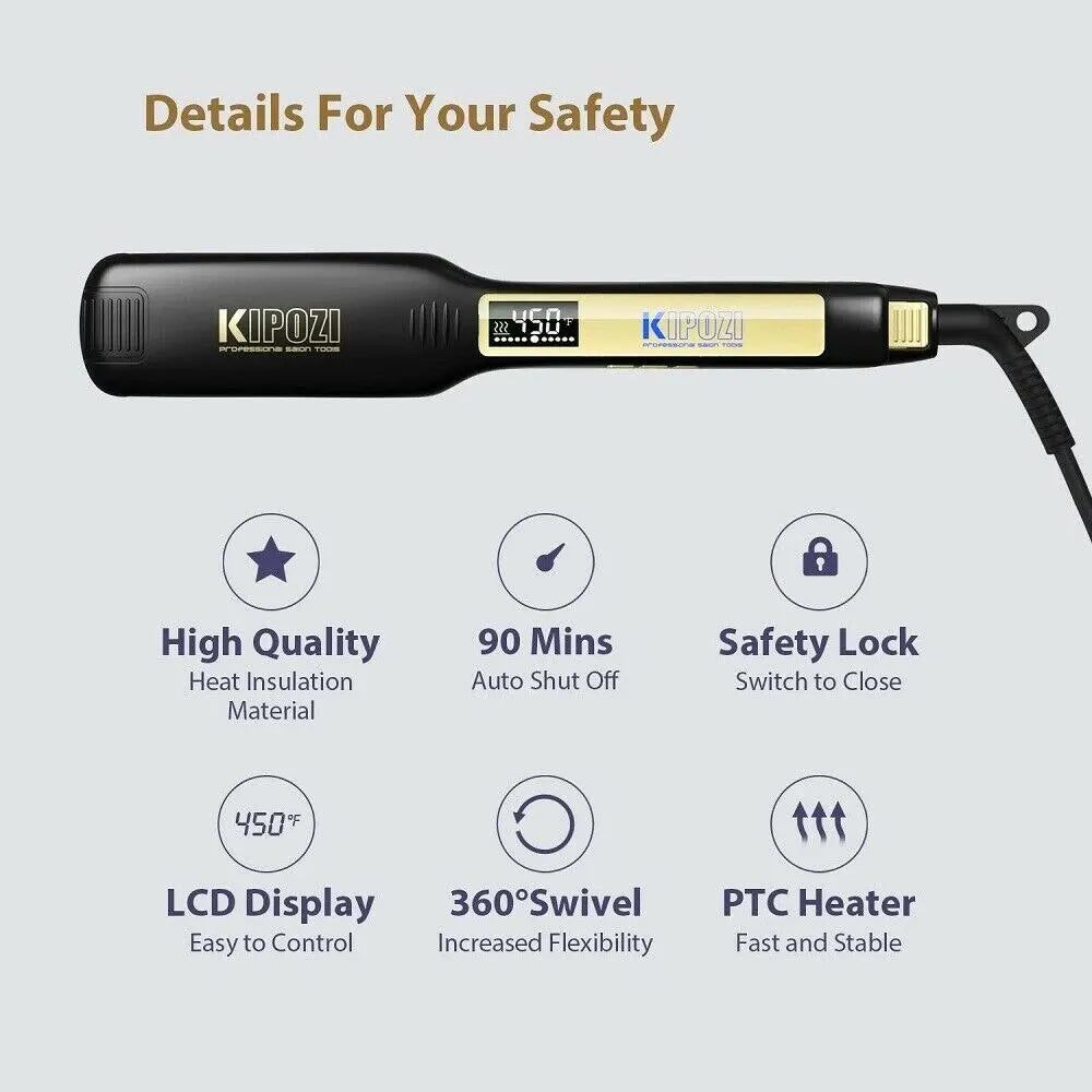 Hair Straightener Heating Curling Iron