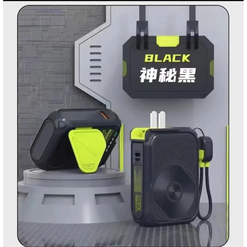 5-In-1 Magnetic Wireless Charging, With Its Own, Multi-Function AC Plug, 10000 MAh Power Bank