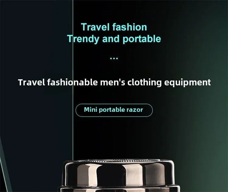 Men Electric Mini Shaver Rechargeable Type-c Charging