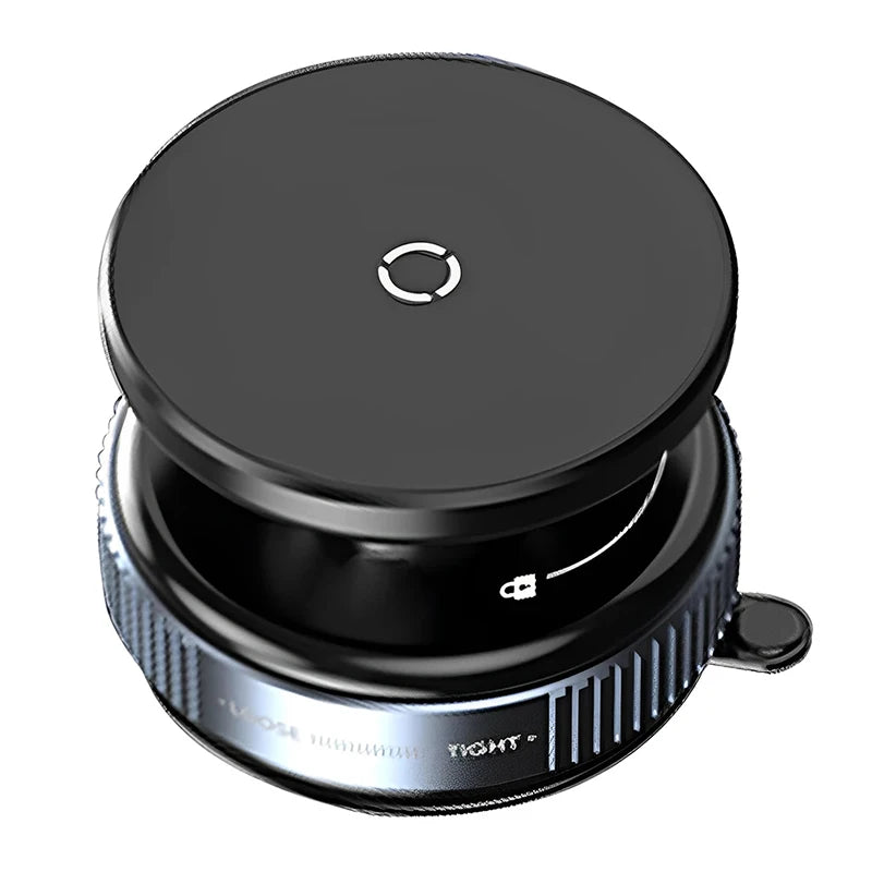 Phone Holder 360°Rotation Magnetic Car Mechanical Stand Vacuum Suction Cup Adsorption Bracket Navigation Universal Holder