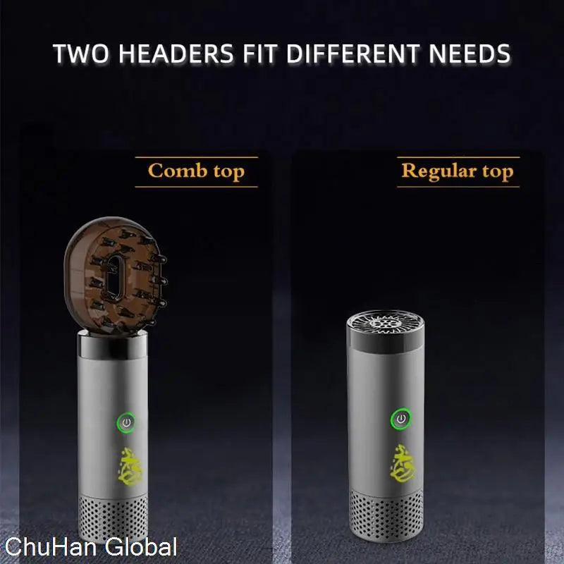ChuHan Portable Electric Hair Aroma Diffuser Comb Arabic Car Incense Burner 2 in 1 Rechargeable USB Bakhoor Electric Censer Home