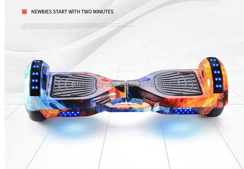 New Fashionable 200W Electric Scooter 2 Wheels Self Balancing Electric Scooter Kids Balance Car With LED Lights