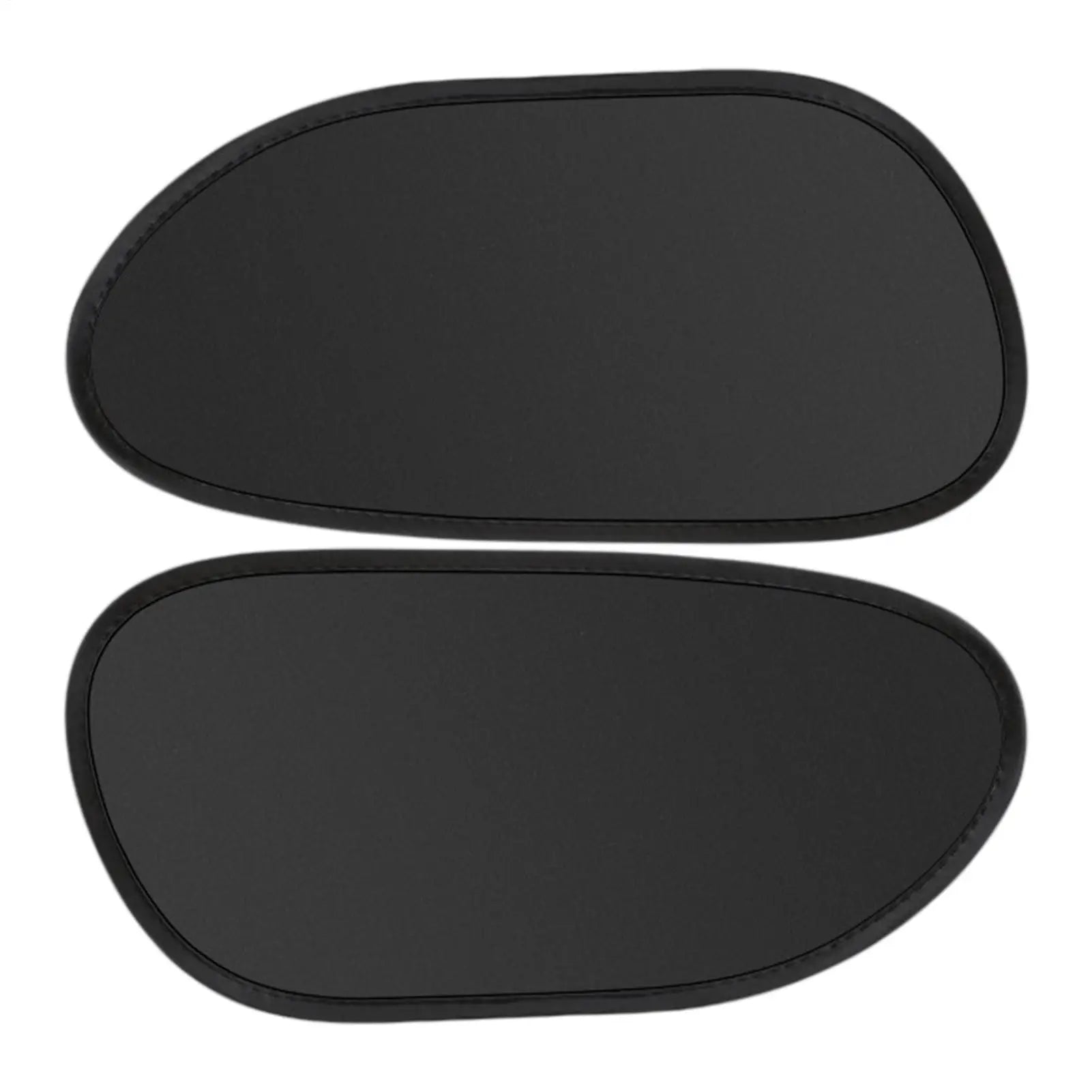 Electrostatic Car Sun Shade 2pcs UV Blocking Side Window Cover Static Cling Privacy Shield For SUV Sedan Road Trip Driving