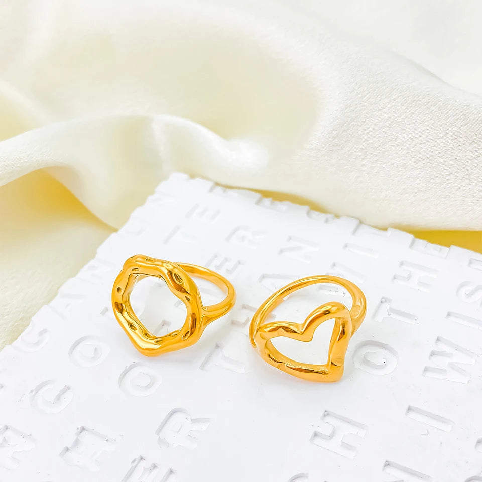 Heart Ring Style Women's Jewelry
