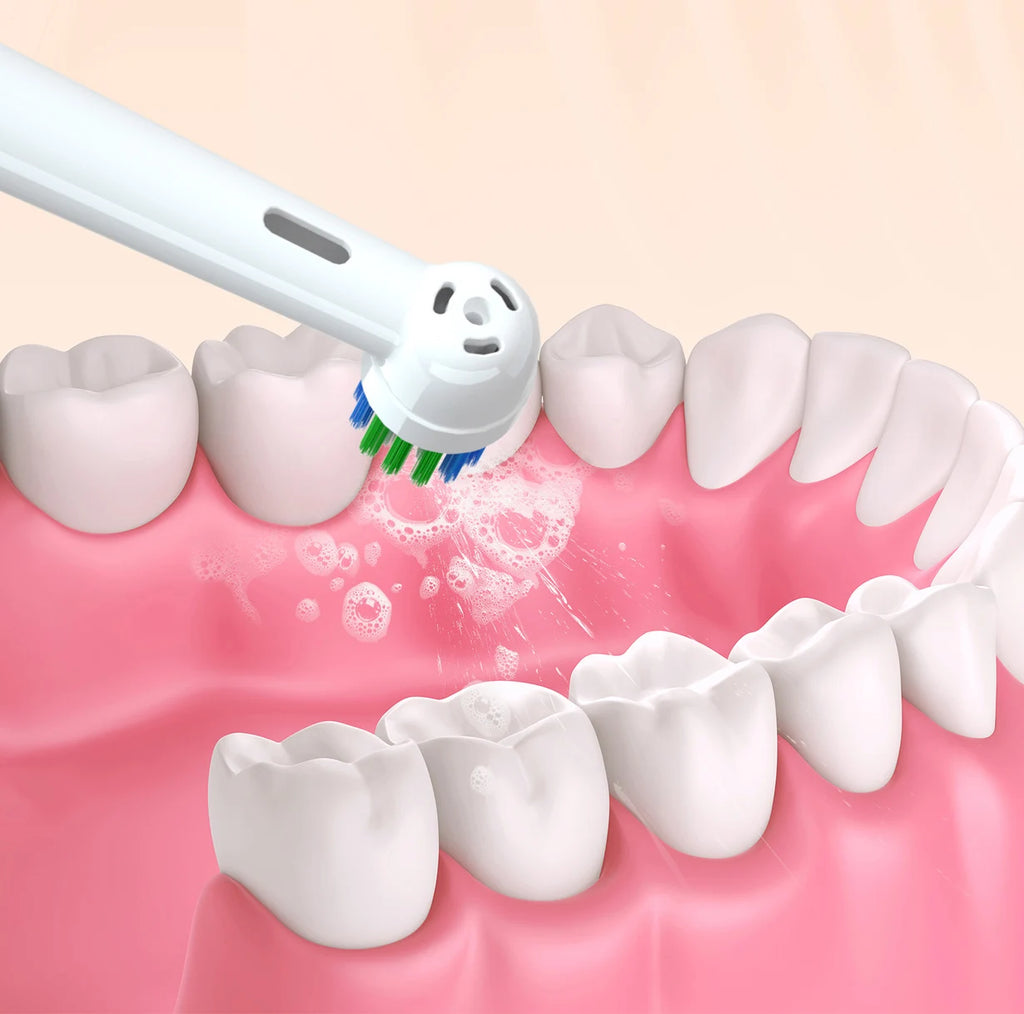 Kids Electric Toothbrush Soft Bristle Colorful Cartoon Rounded Vibrate Heads Teeth Brush Gum Care Battery Power 3-15 Years Old