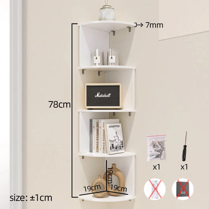 Wall-Mount Floating Shelf with Hook – Space-Saving Home & Office Organizer