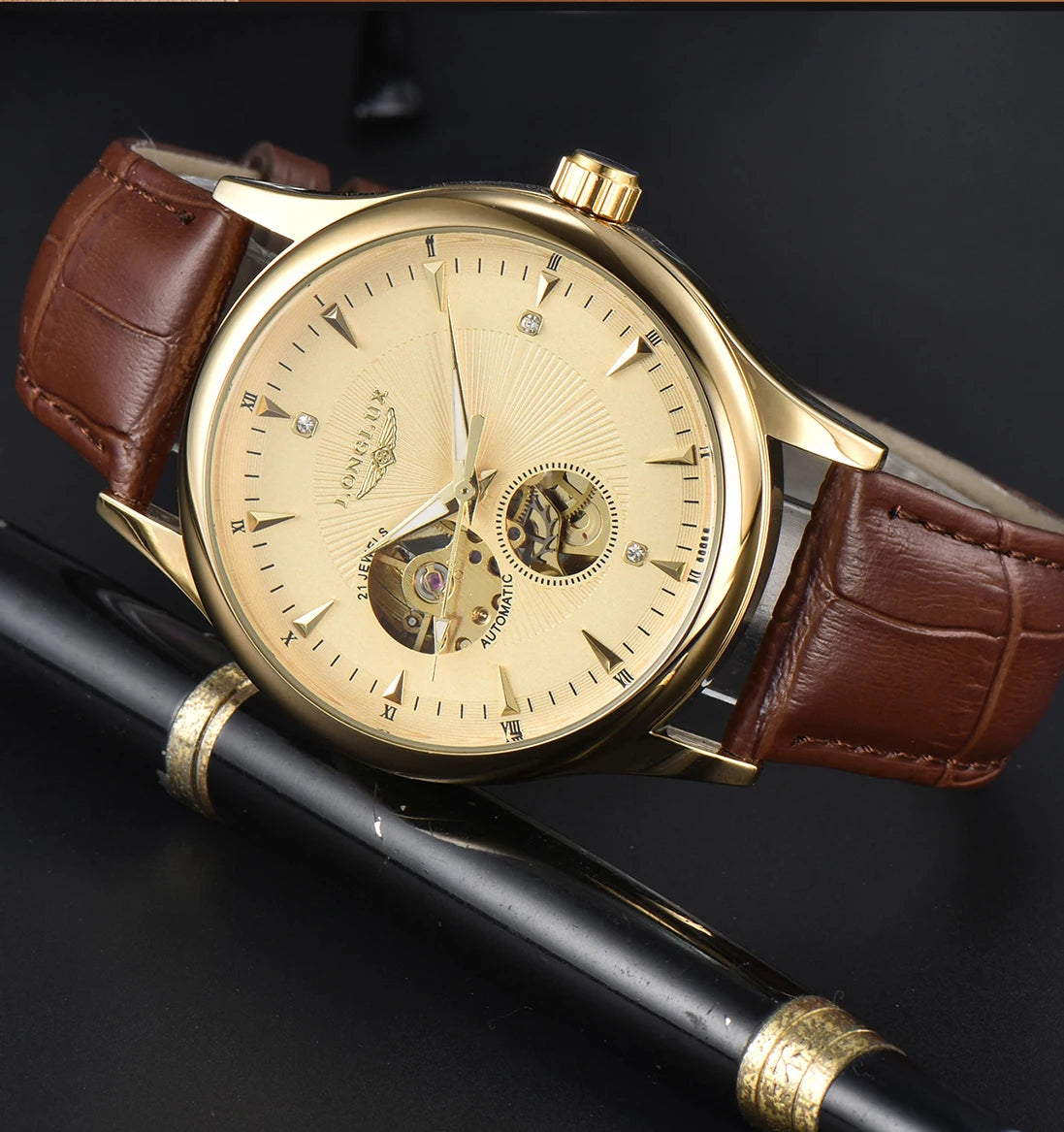 Watch Elegant Style Waterproof Mens Watch Men Gift