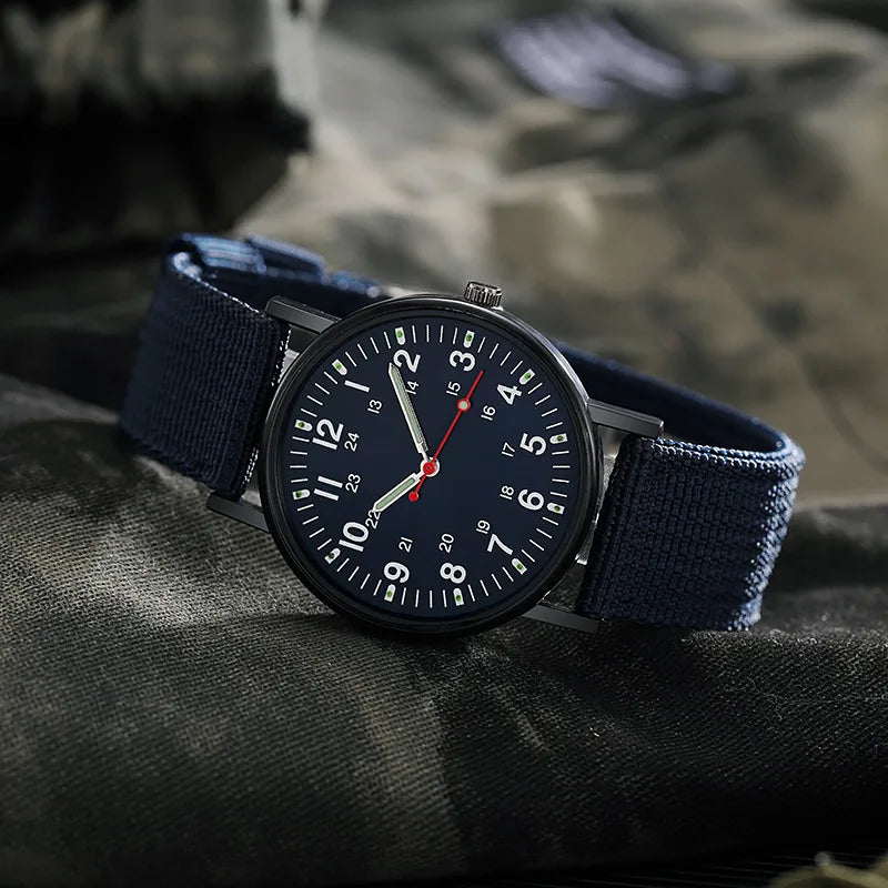 Fashion Men Watches Luxury Brand Fashion Mens Quartz Watch Luminous Hands Male Clock Big Dial Waterproof Man Wristwatch