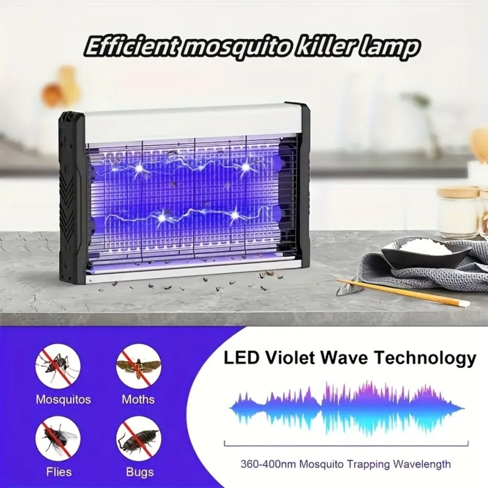 Mosquito Killer Lamp 110V/220V Electric Insect Killer Electric Pest Repellent LED Lamp Powerful Bug Zapper Commercial Flycatcher