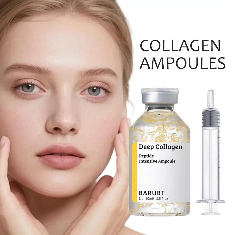 BARUBT Deep Collagen Peptide Intensive Ampoule Retinol Wrinkle-Firming Eye Cream Fades Fine Lines Moisturizing Skin Care