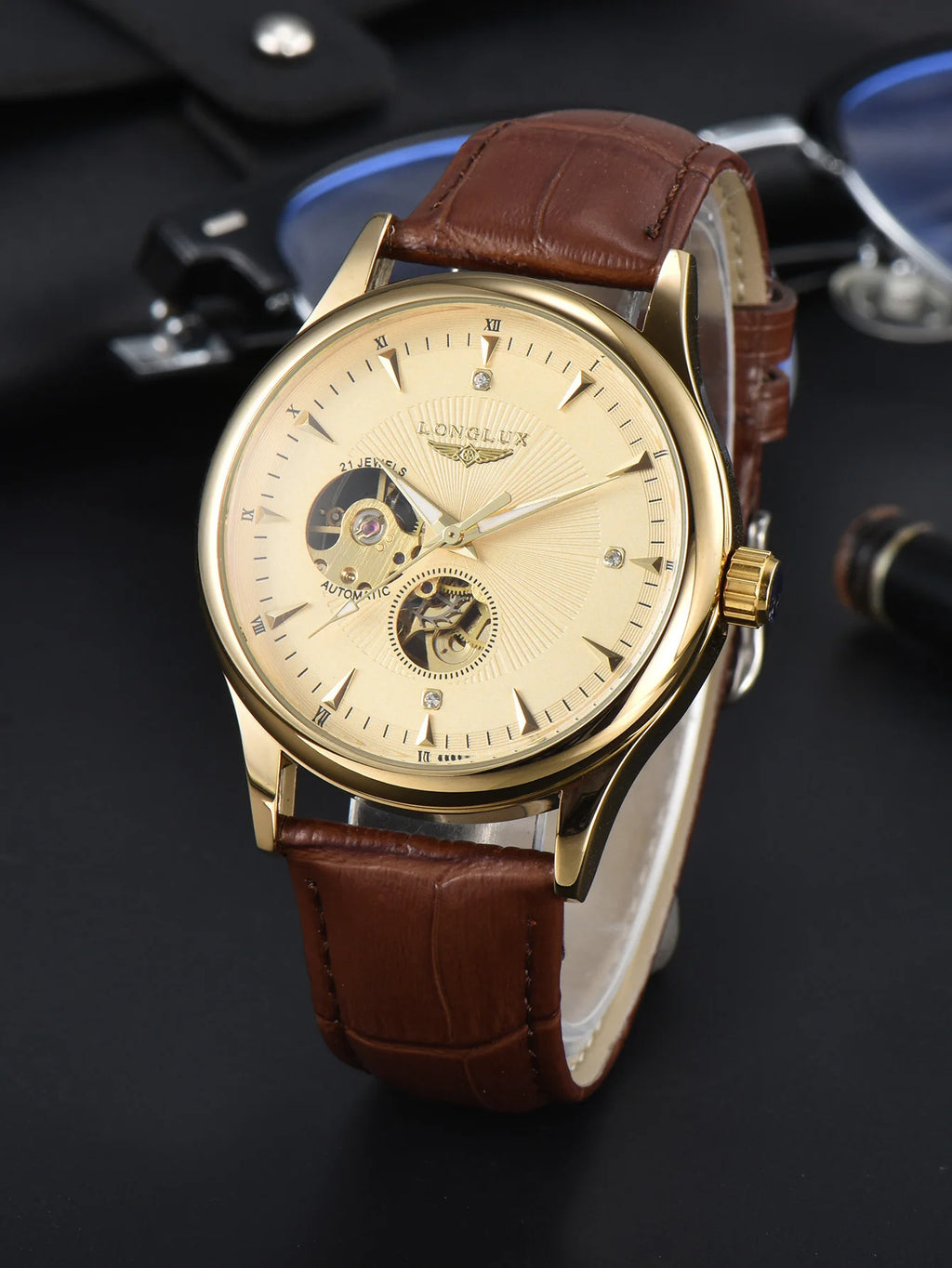 Watch Elegant Style Waterproof Mens Watch Men Gift