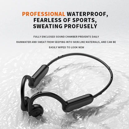 Bone Conduction Bluetooth Earphones Waterproof & Wireless