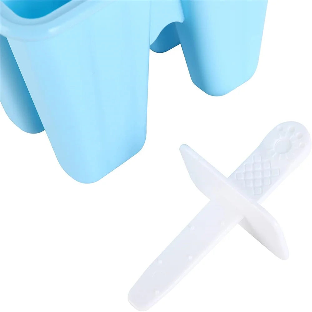 Popsicle Molds 6 Pieces Silicone Ice Pop Molds BPA Free Popsicle Mold Reusable Easy Release Ice Pop Make