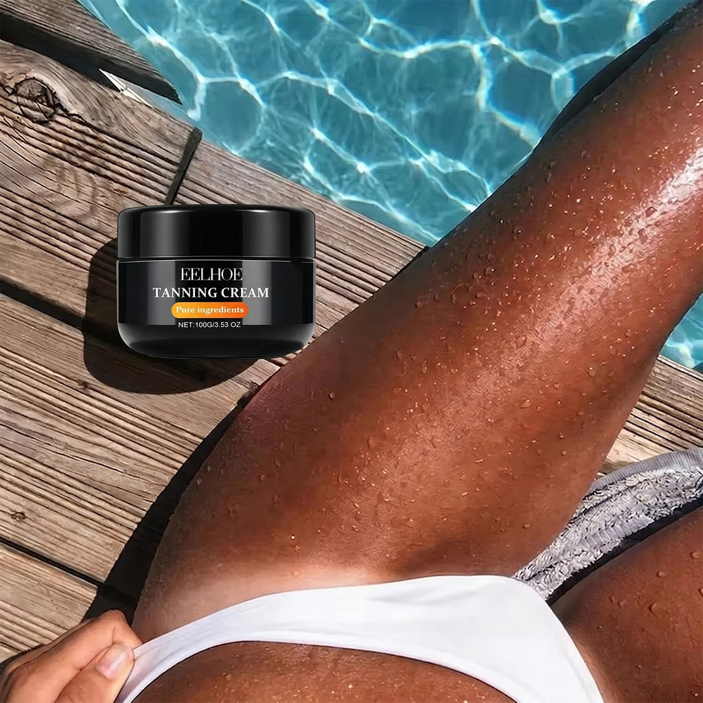 Summer Skin Self Tanning Cream Sunless Self Tanner For Face Body For Natural Glow Body Bronzer Easy Use Bronzing Lotion