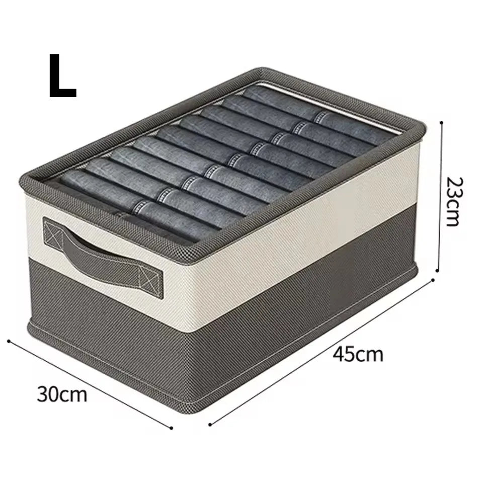 Clothes Organizer Boxes Jeans Pants Sweater Storage Box