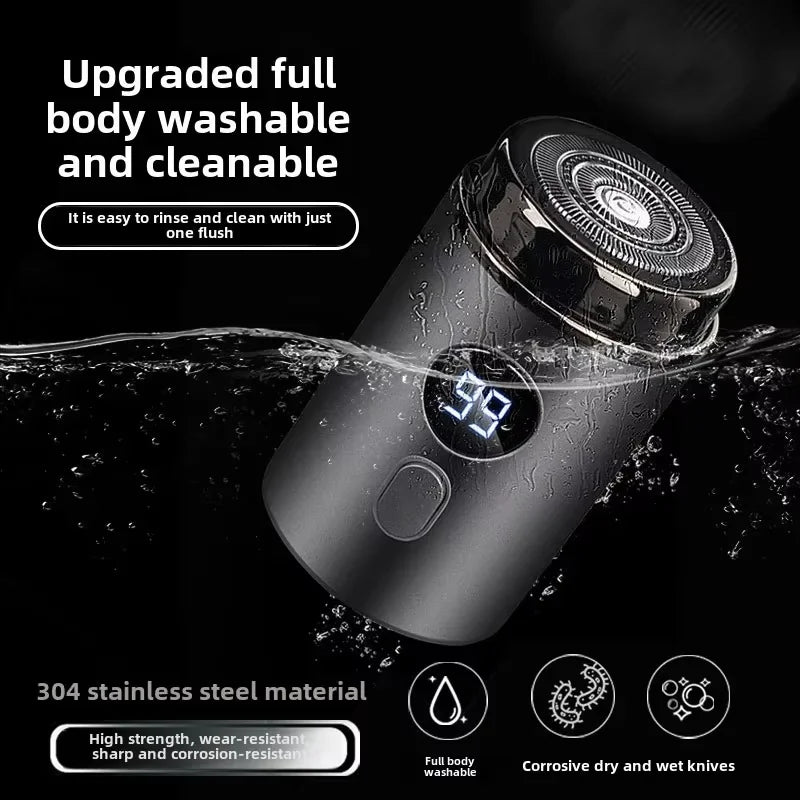 Men Electric Mini Shaver Rechargeable Type-c Charging