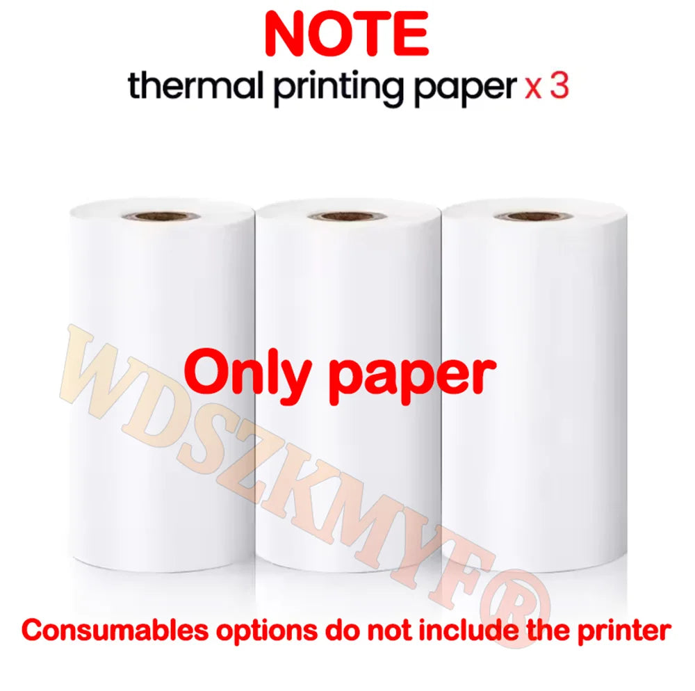 New AI Sticker Box AI Voice Activated Sticker Maker for Kids Instant Inkless Thermal Printer with Push-to-Talk Image Generation