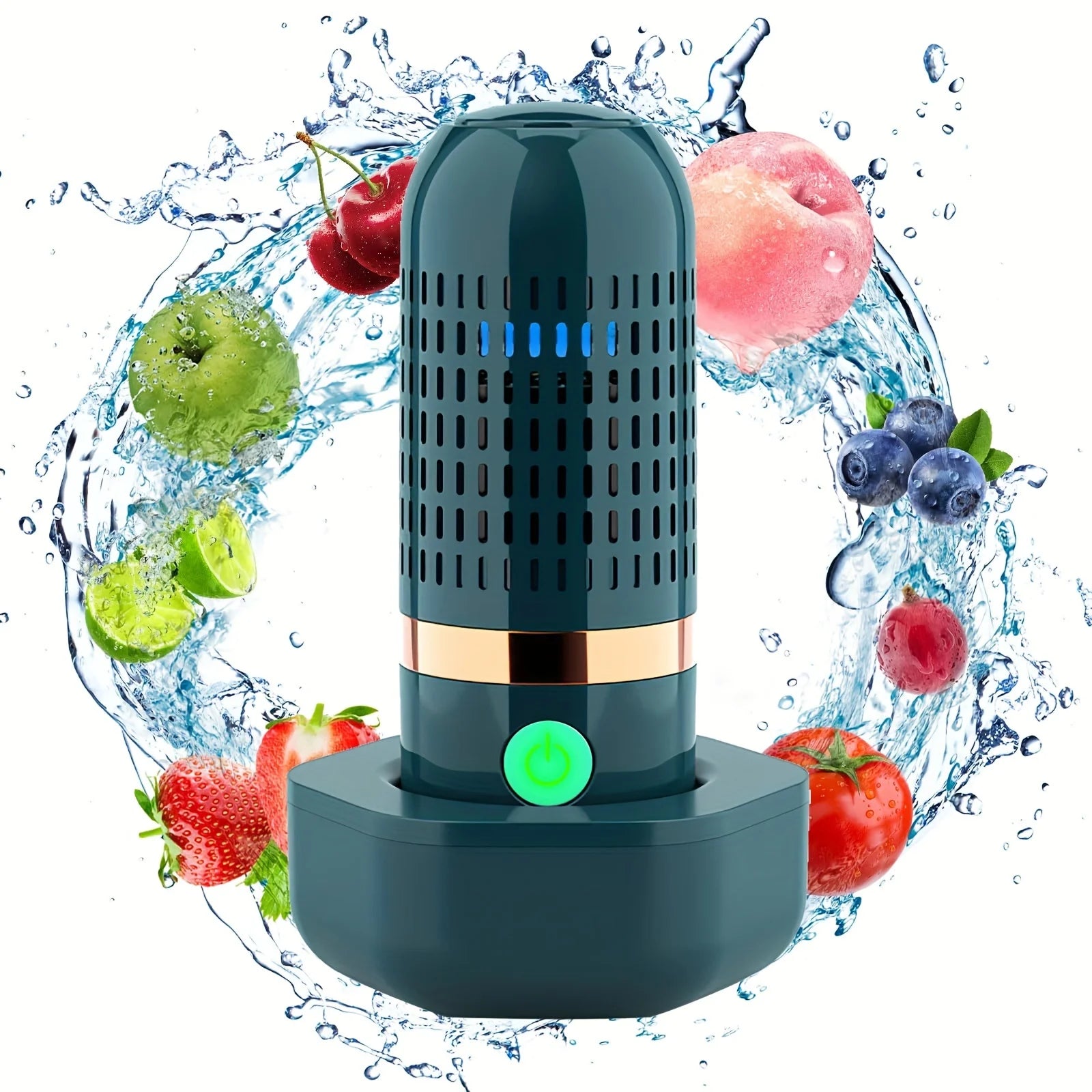 Meat Fruit and Vegetable Purifier Home Portable Fruit and Vegetable Cleaner Remove Pesticide Residue Vegetable Washer Tools