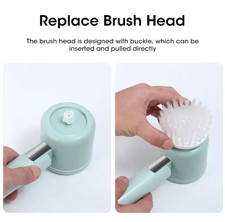Spin Scrubber Electric Rechargeable with 5-in-1 Brush Heads