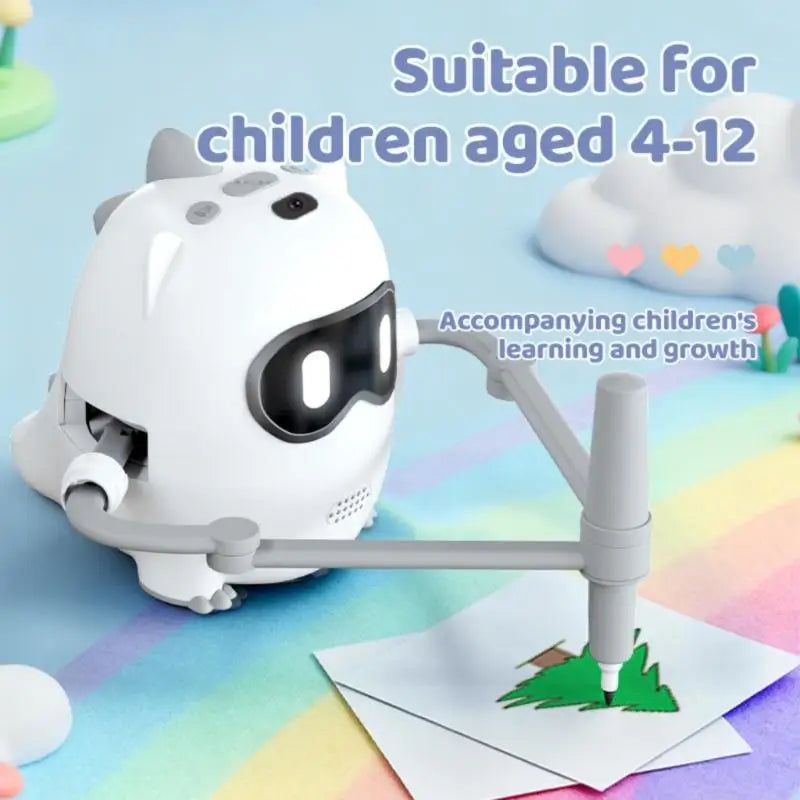 Drawing Robot Sketcher For Children Featuring Voice Interaction