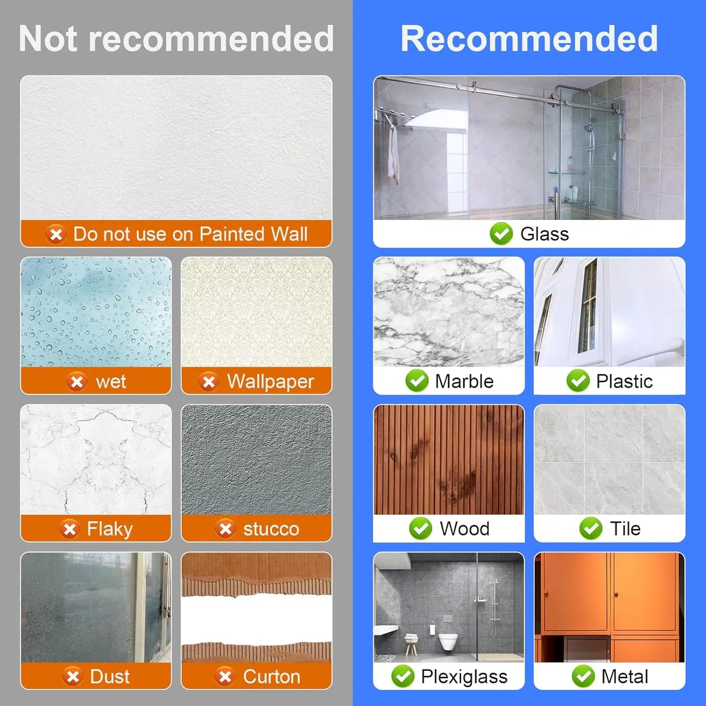 Multi-Purpose Strong Adhesive Wall Hooks – Mop & Broom Hanger